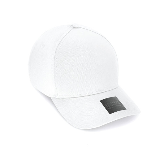 Promotional INIVI Cotton Spandex Caps White